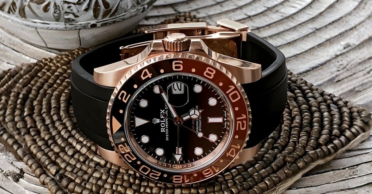 Best Straps for the Rolex GMT-Master II 126715CHNR “Root Beer” (40mm) - Helvetus