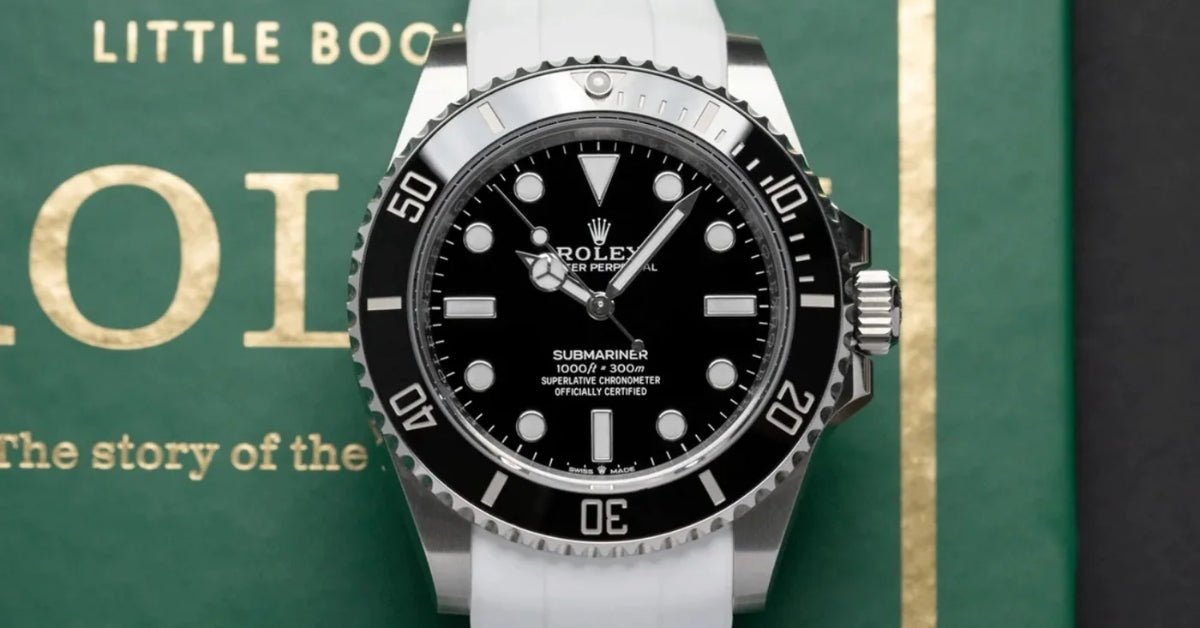 Best Straps for the Rolex Submariner 114060 40mm (A Real-World Strap Guide) - Helvetus