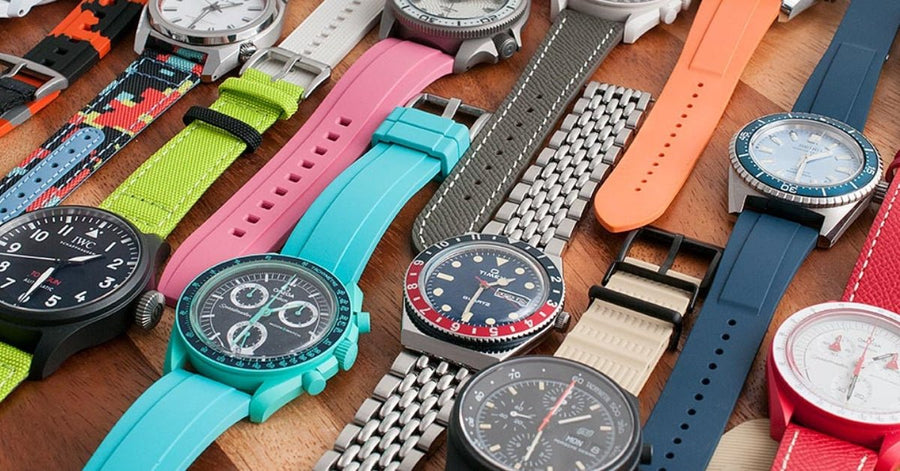 The Complete Guide to Watch Strap Materials: Rubber, Leather, Sailcloth, Alligator and More - Helvetus