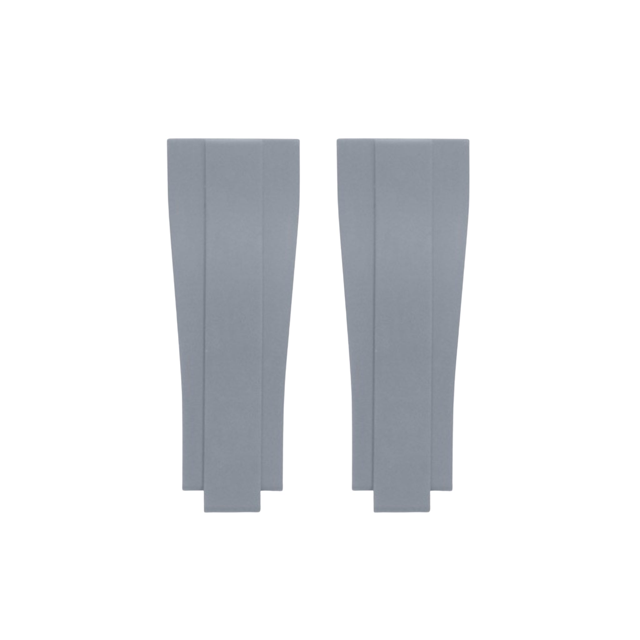Bracelet en caoutchouc FKM gris pour Rolex Oysterflex – Daytona, Yacht-Master & Sky-Dweller