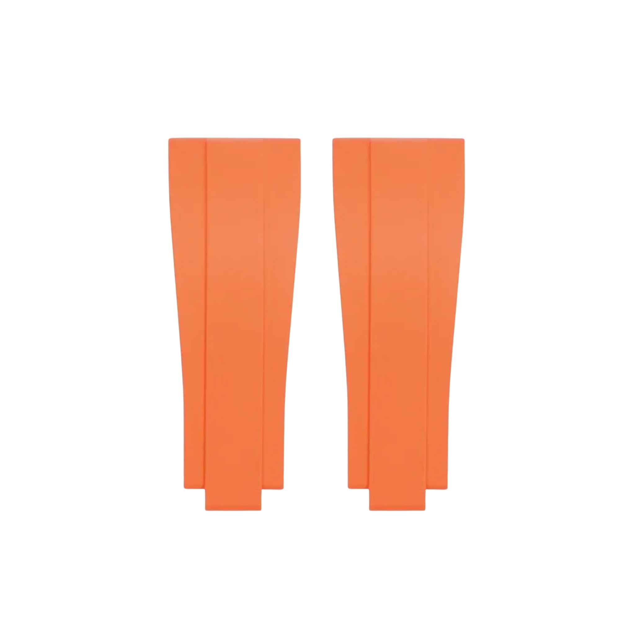 Bracelet en caoutchouc FKM orange pour Rolex Oysterflex – Daytona, Yacht-Master & Sky-Dweller