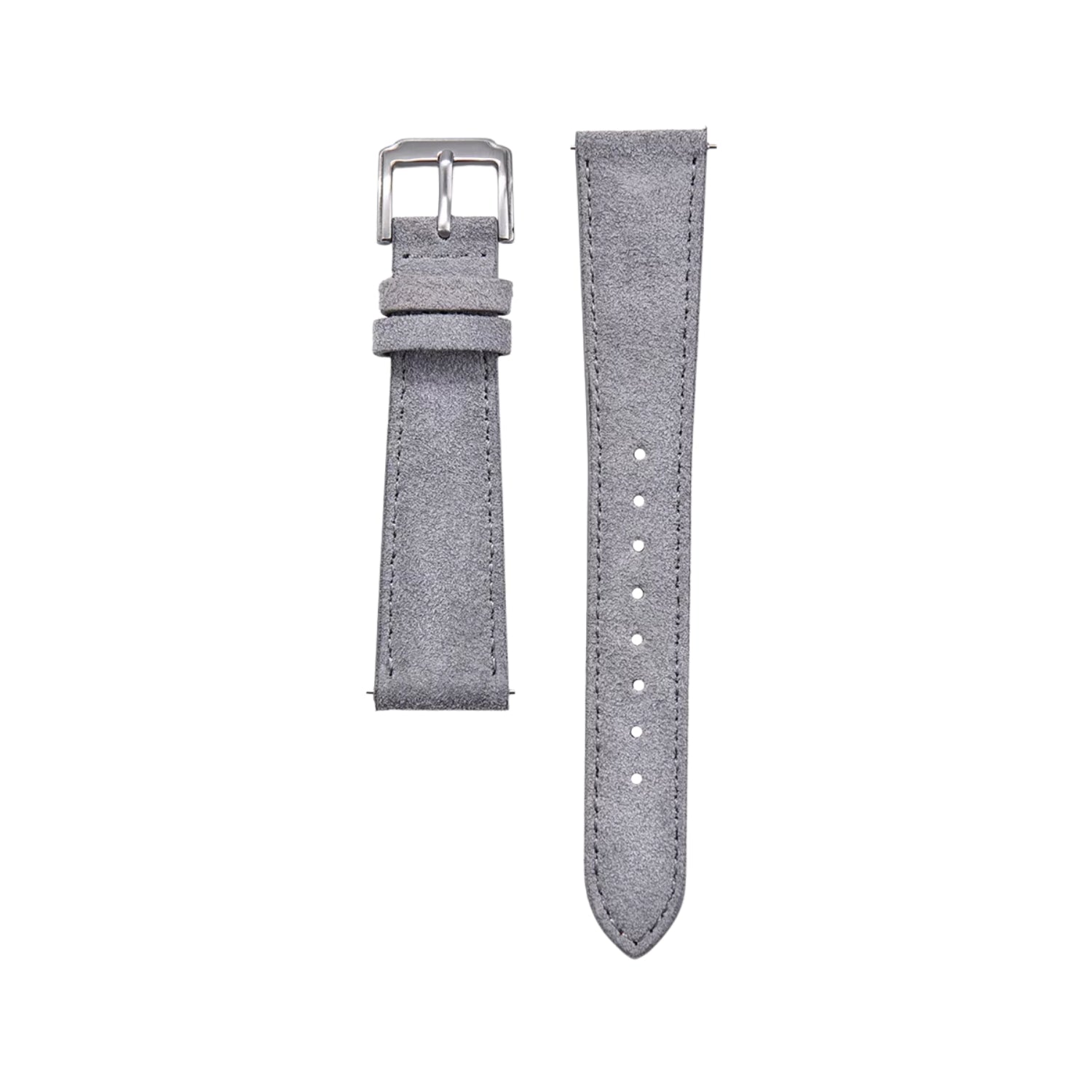 Bracelet en cuir suédé – Gris – Helvetus®