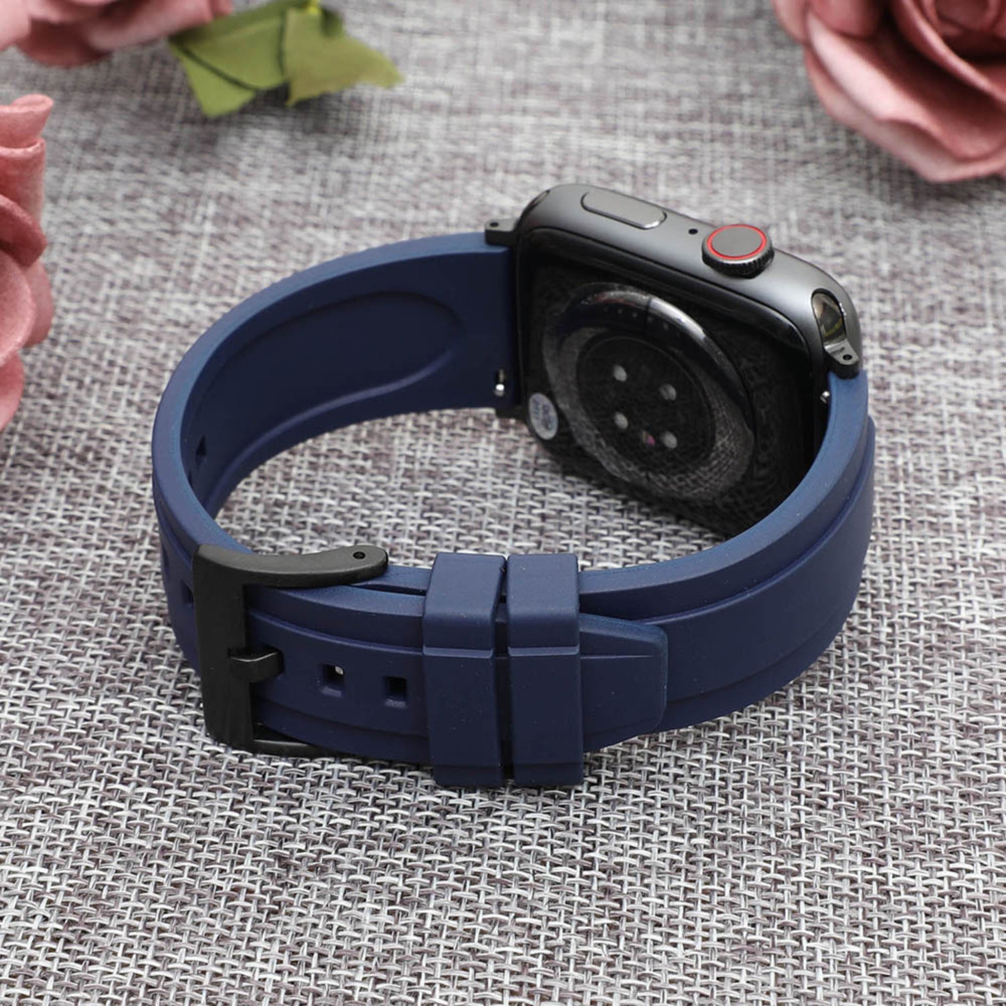 Bracelet en Caoutchouc pour Apple Watch – Bleu Marine
