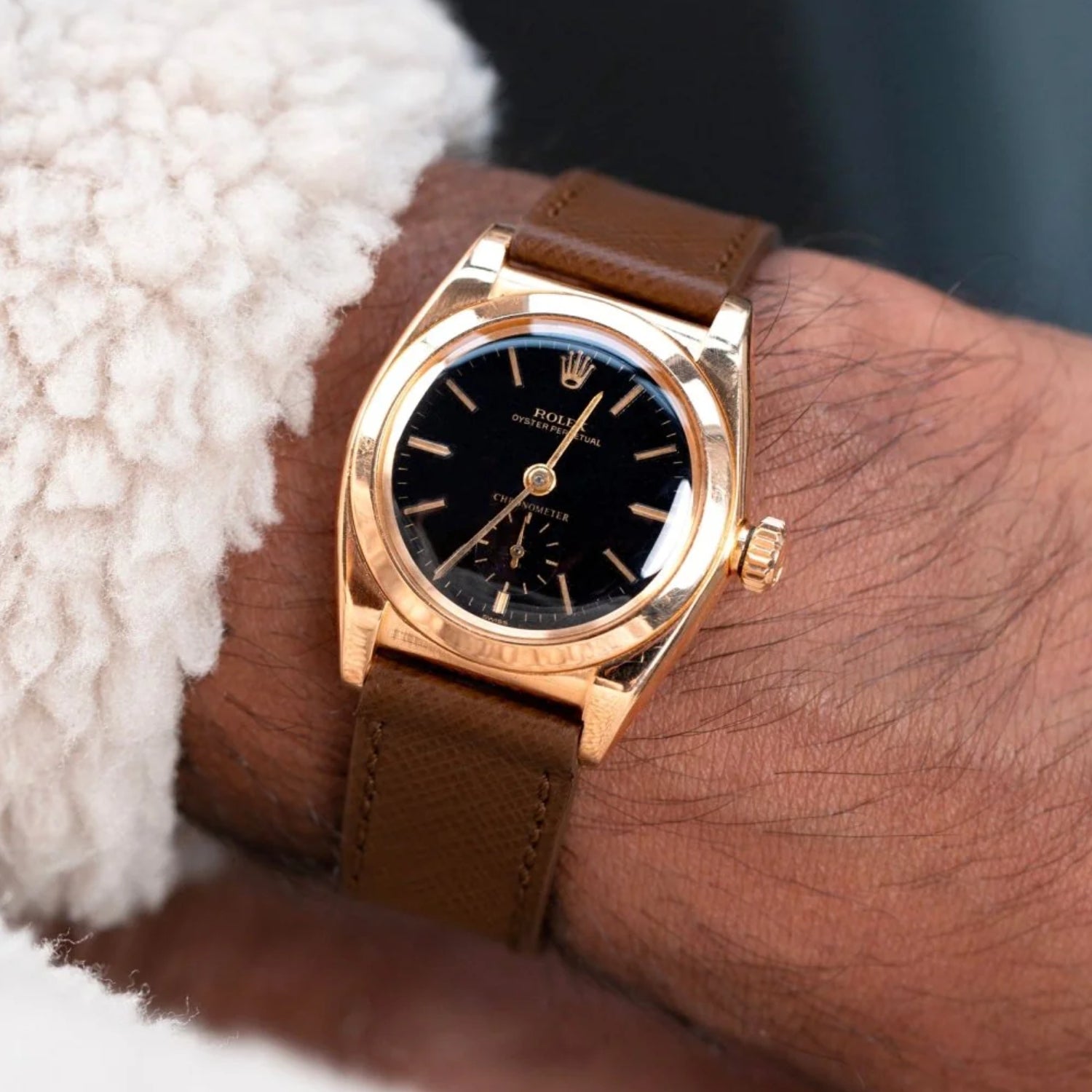 Leather Strap - Brown - Classic Design - Helvetus