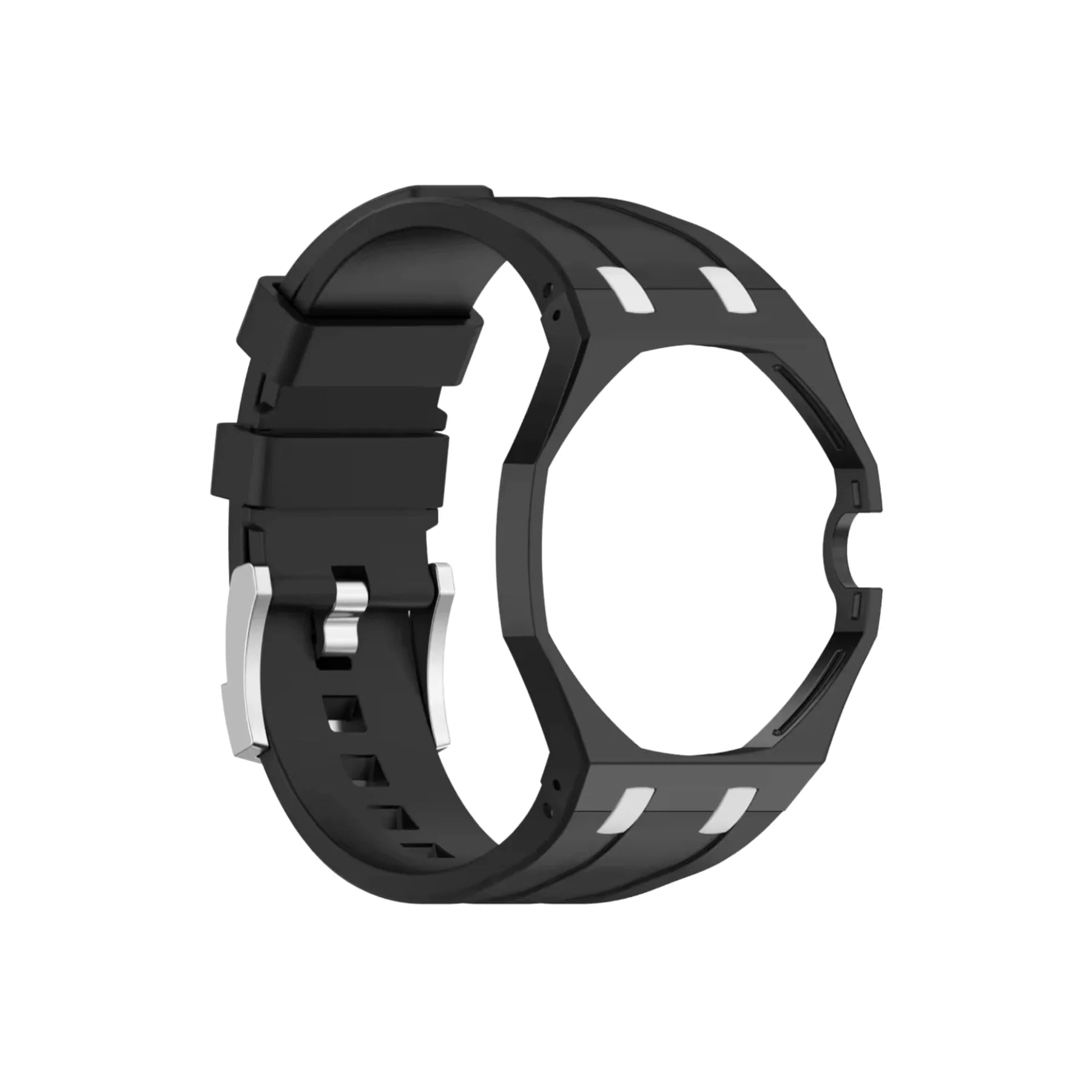 Royal Pop Wrist Strap & Case — For Huit Blanc (Lépine, Crown at 12) - Helvetus
