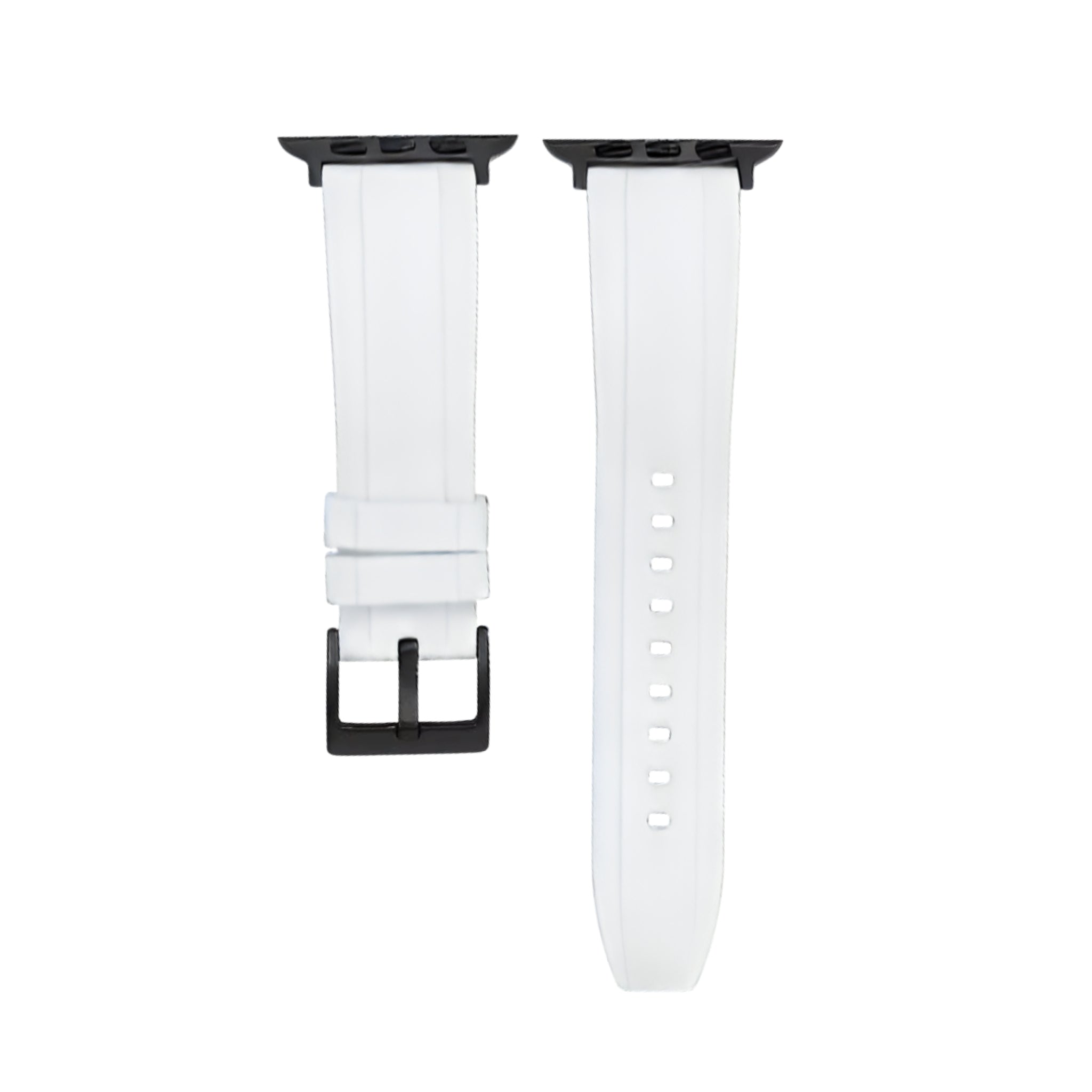 Rubber Strap - For all Apple Watch Models - White - Helvetus