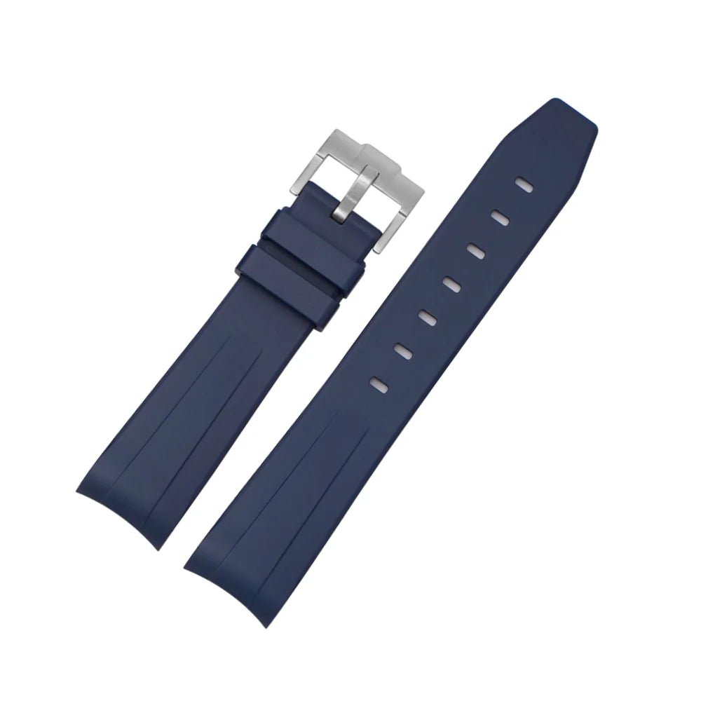 Rubber Strap - For all Zenith Chronomaster Models - Navy Blue - Helvetus