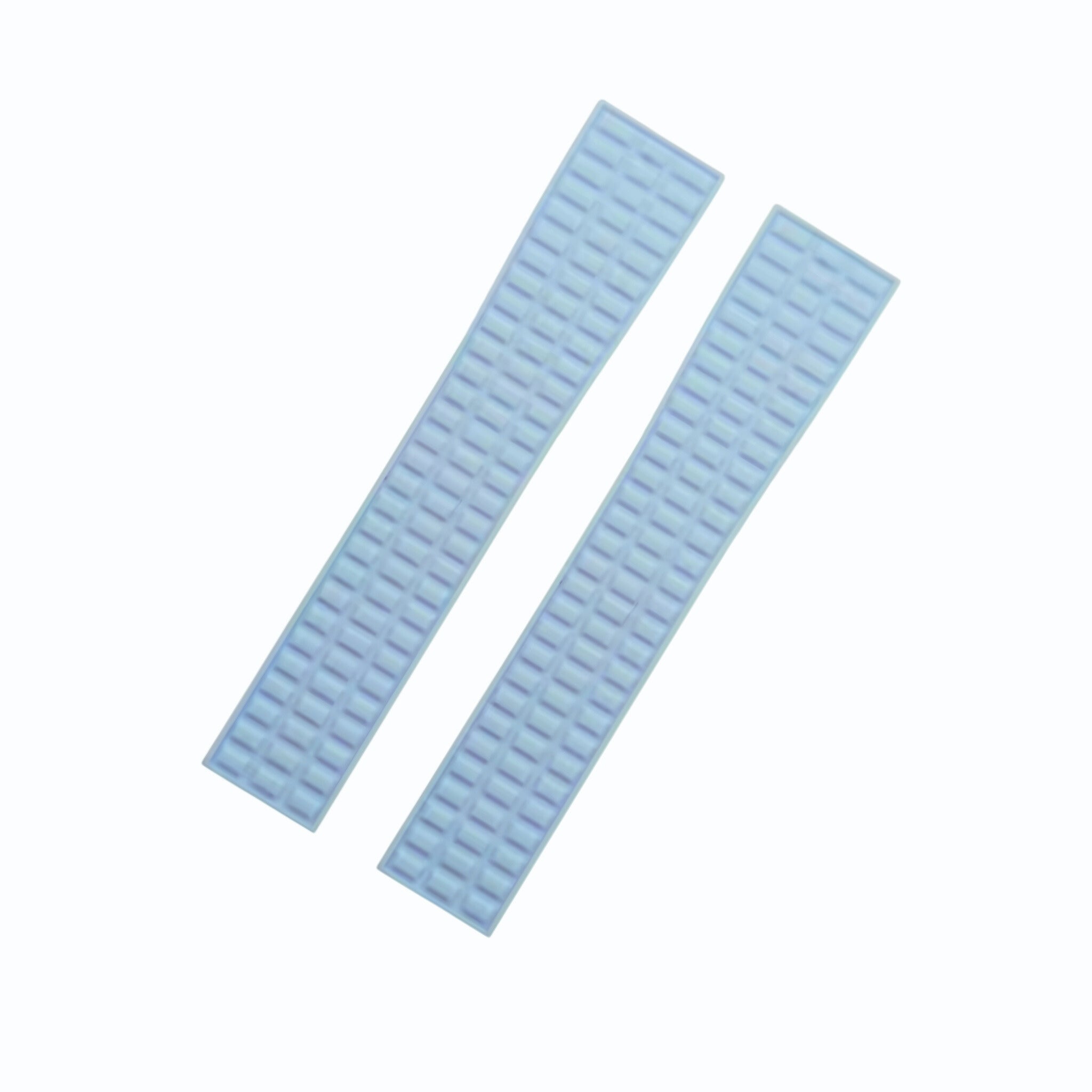 Rubber Strap - For Patek Philippe Aquanaut 5067A - 001, 5065, 5066, 5064 - Baby Blue - Helvetus