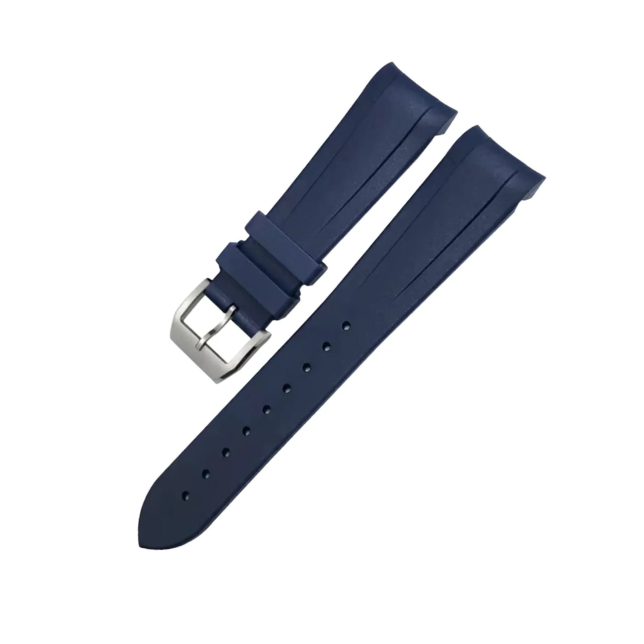 Rubber Strap - For Tudor Pelagos 42 - Navy Blue - Helvetus