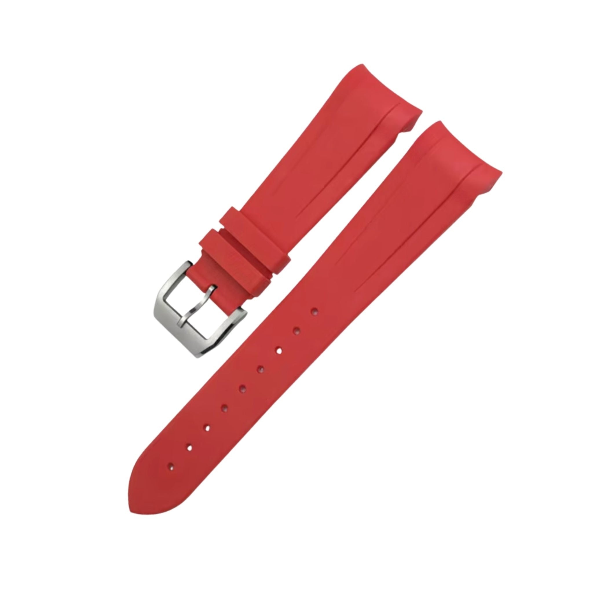 Rubber Strap - For Tudor Pelagos 42 - Red - Helvetus