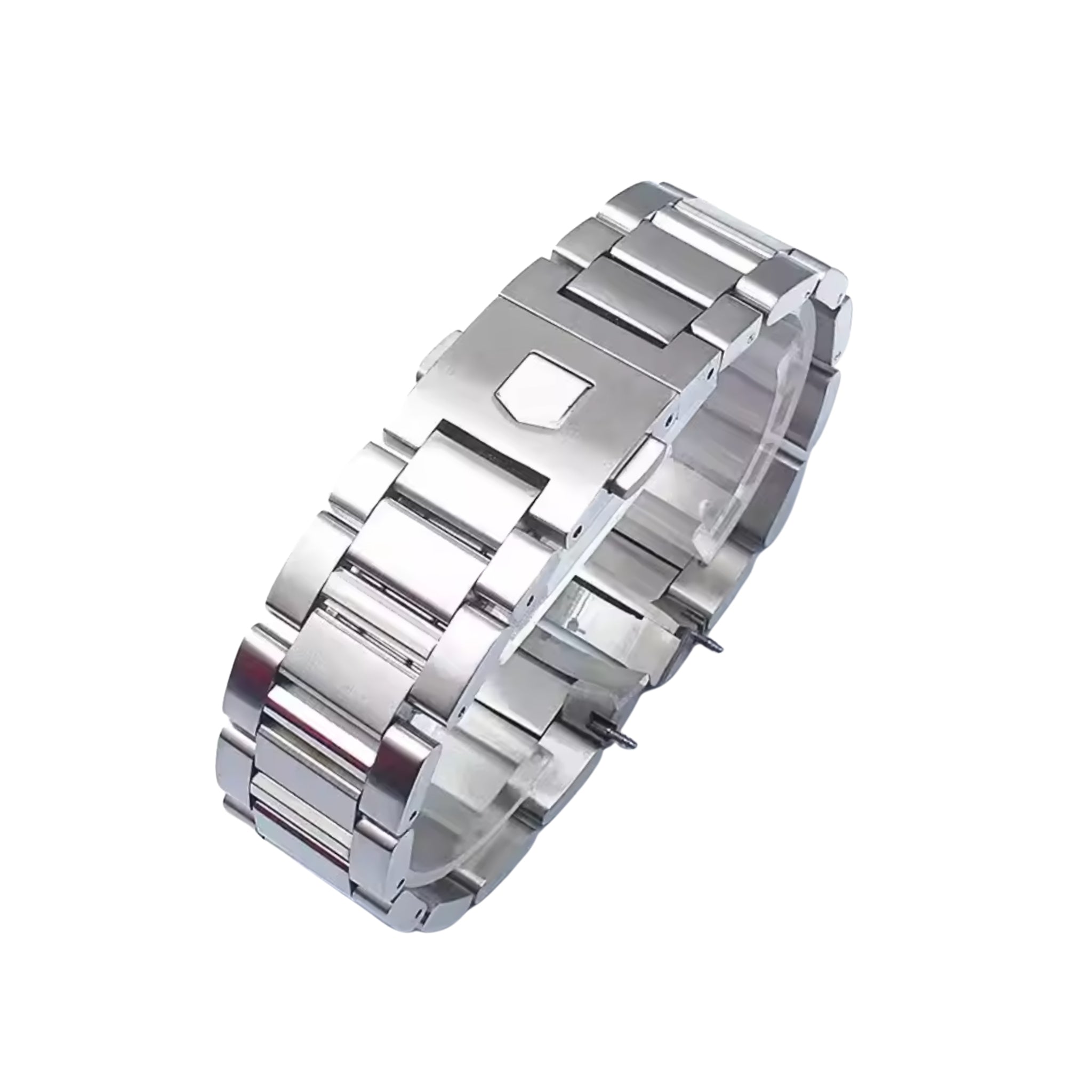 Stainless Steel Strap - For Tag Heuer Carrera - Silver or Black - Helvetus