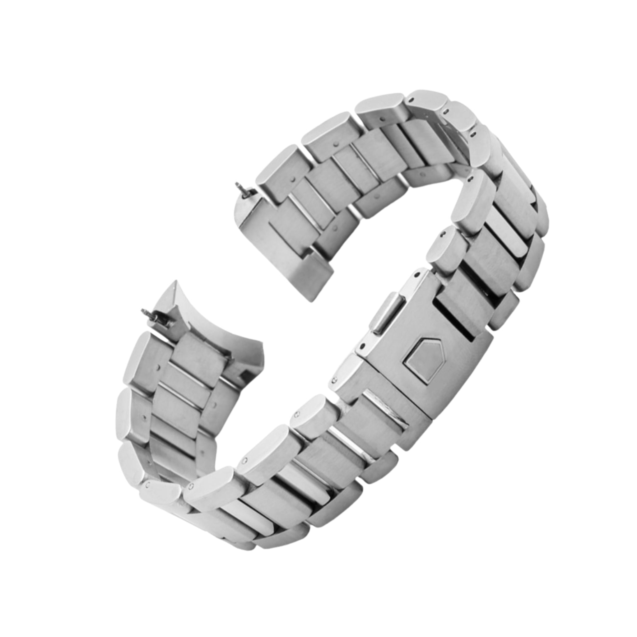 Stainless Steel Strap - For Tag Heuer Carrera - Silver or Black - Helvetus