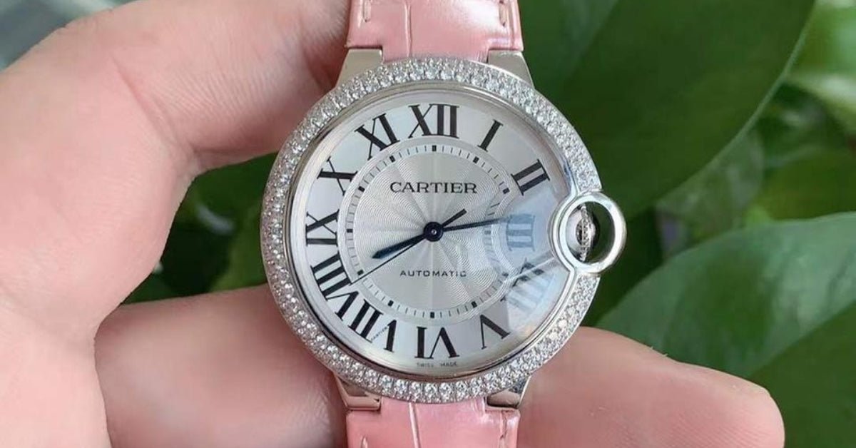 Cartier Ballon Bleu 36 mm White Gold Diamond WE900651 Strap Guide – Correct 18 mm Size & Best Straps - Helvetus