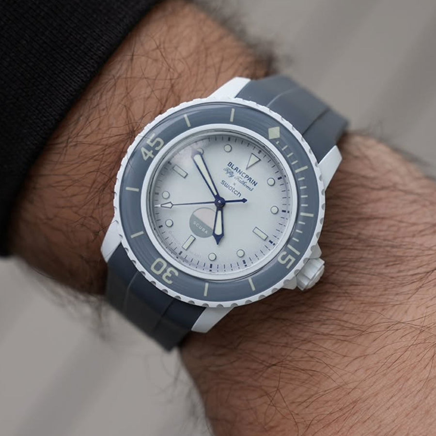 Straps for Antarctic Ocean | Blancpain X Swatch - Helvetus