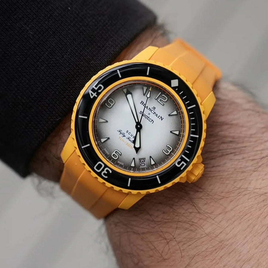 Straps for Pacific Ocean | Blancpain X Swatch - Helvetus