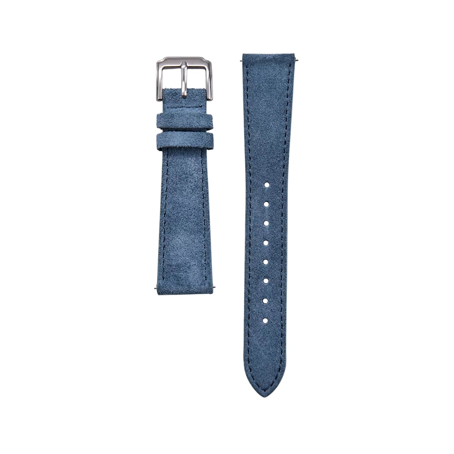 Bracelet en cuir suédé – Bleu – Helvetus®