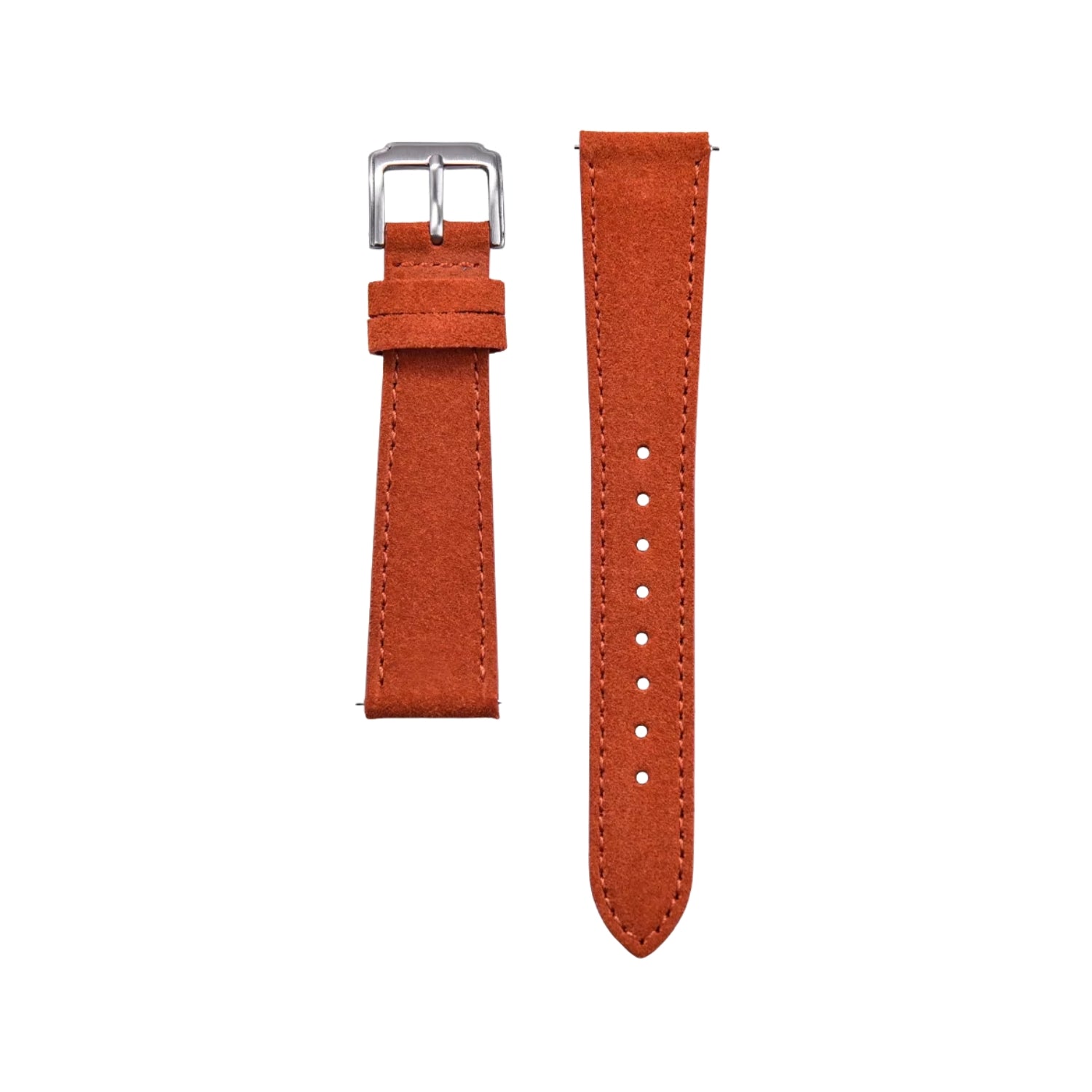 Bracelet en cuir suédé – Orange – Helvetus®