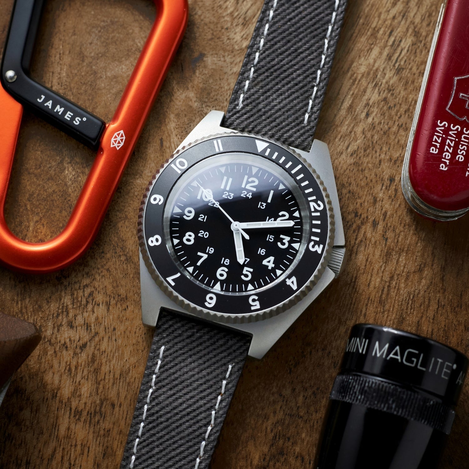 Black Handmade Denim Watch Strap – DenimaTex™ by Helvetus® - Helvetus