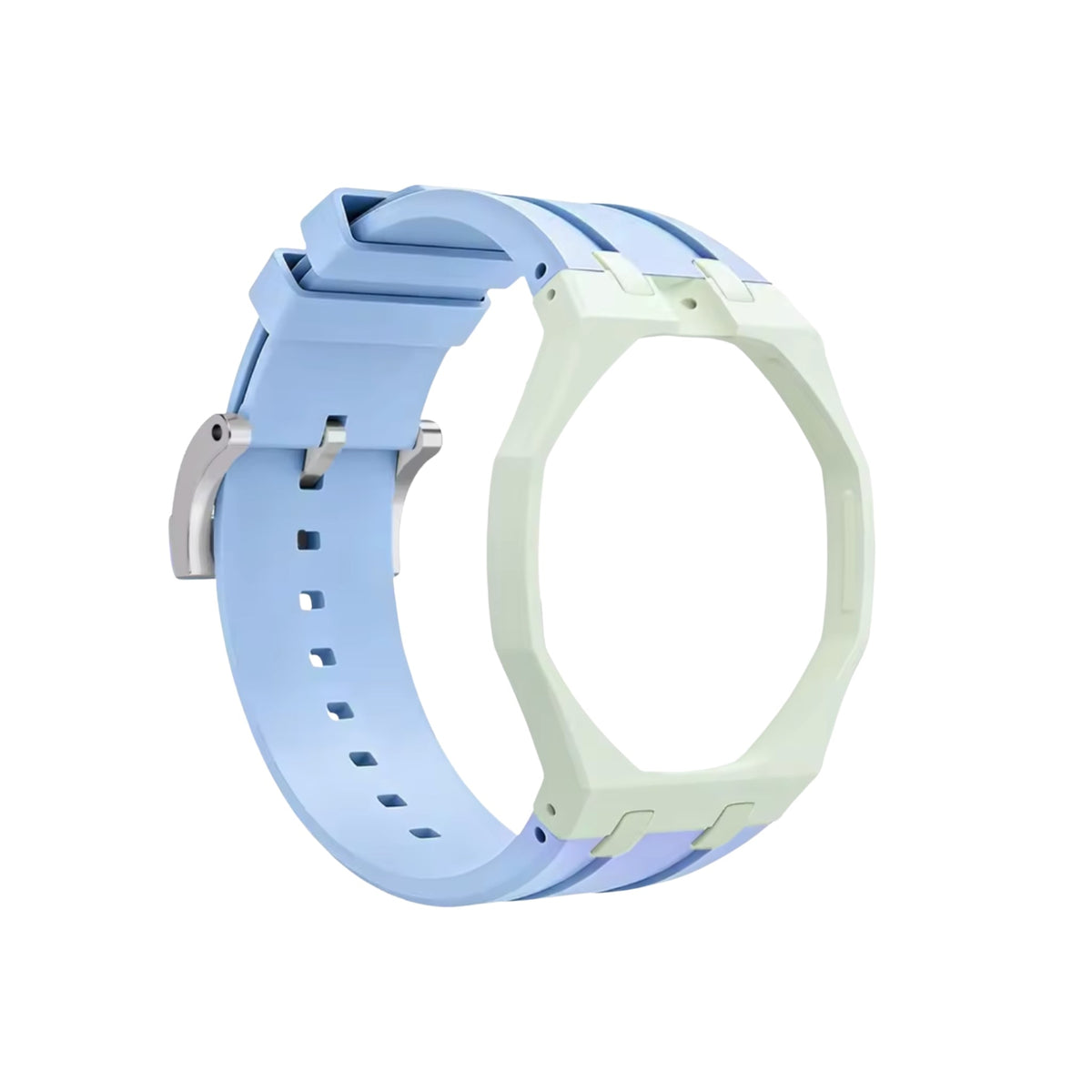 Royal Pop Wrist Strap & Case — For Blaue Acht (Lépine, Crown at 12) - Helvetus
