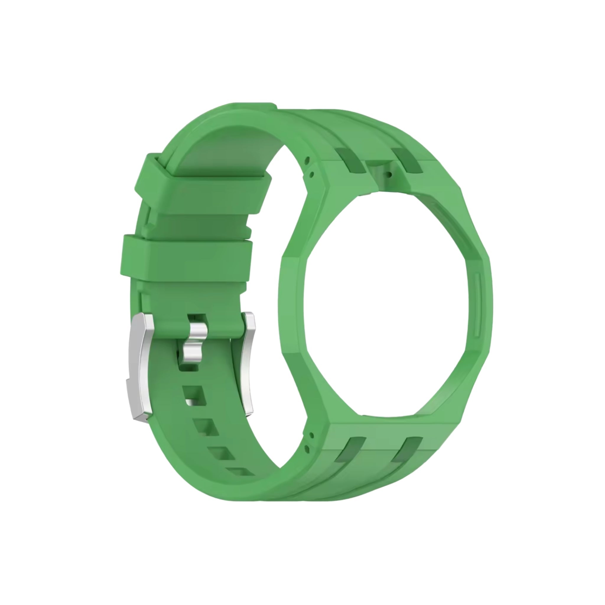 Royal Pop Wrist Strap & Case — For Green Eight (Lépine, Crown at 12) - Helvetus