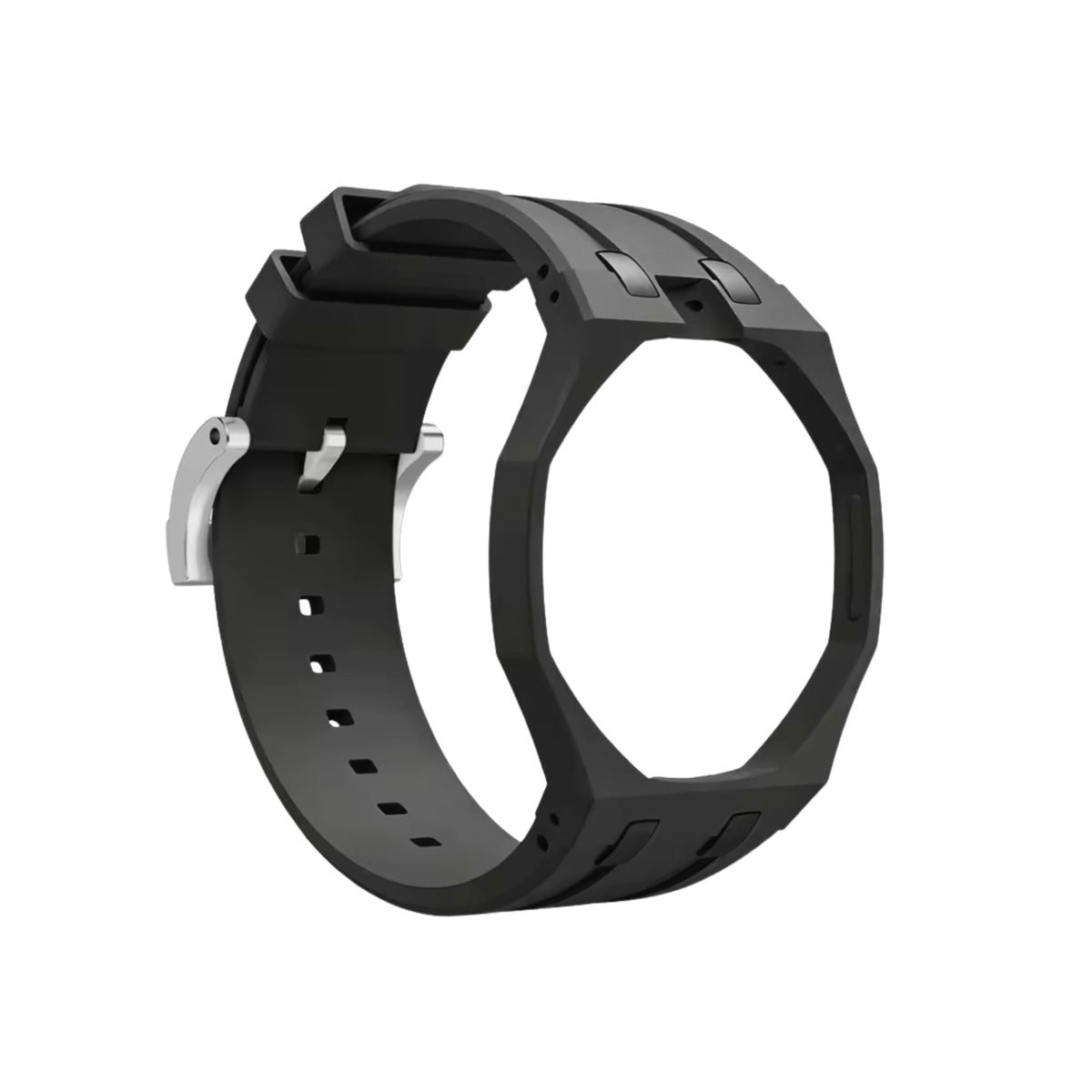 Royal Pop Wrist Strap & Case — For Ocho Negro (Lépine, Crown at 12) - Helvetus