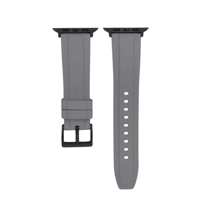 Rubber Strap - For all Apple Watch Models - Grey - Helvetus