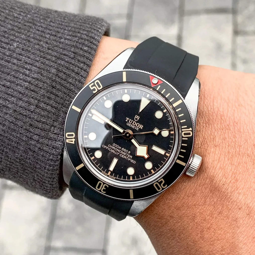 Bracelet Cuir Tudor Bleu